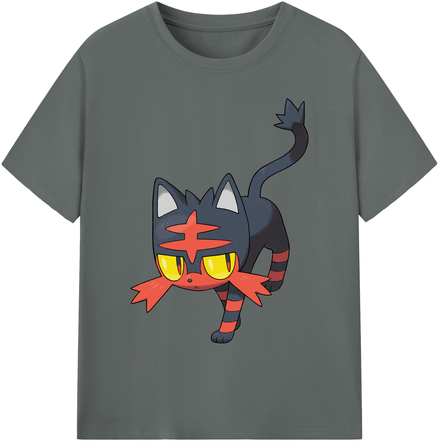 （画像用） ポケットモンスター Pokémon 綿100％ メンズ半袖Tシャツ｜肌触りやわらか＆通気性